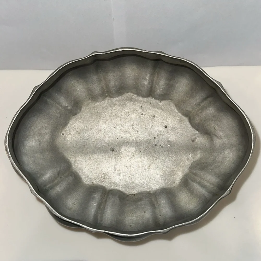 FEIN ZINN ETAIN FIN Elegant Vintage Pewter Tureen with Lid - Picture 4 of 12